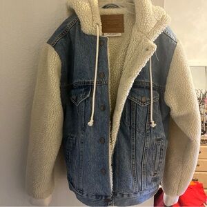 Levi's Blue and Cream Jean Jacket